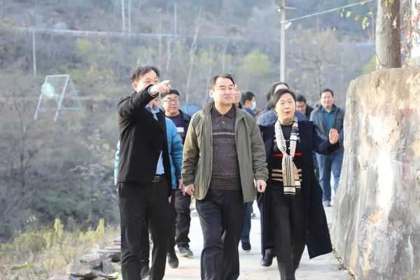 卫辉市副市长赵旺勇1XBET官网董事长闫银凤寺东坡调研